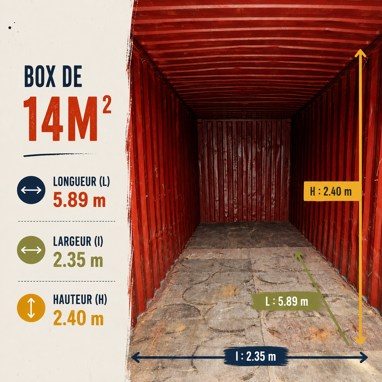 Containers Domino Box à Capens